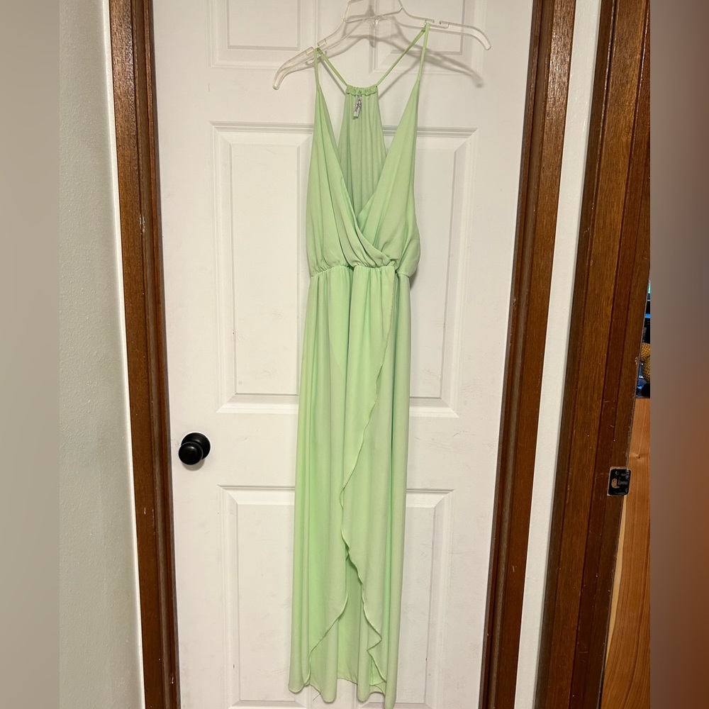 Light green Cefian summer dress, Medium